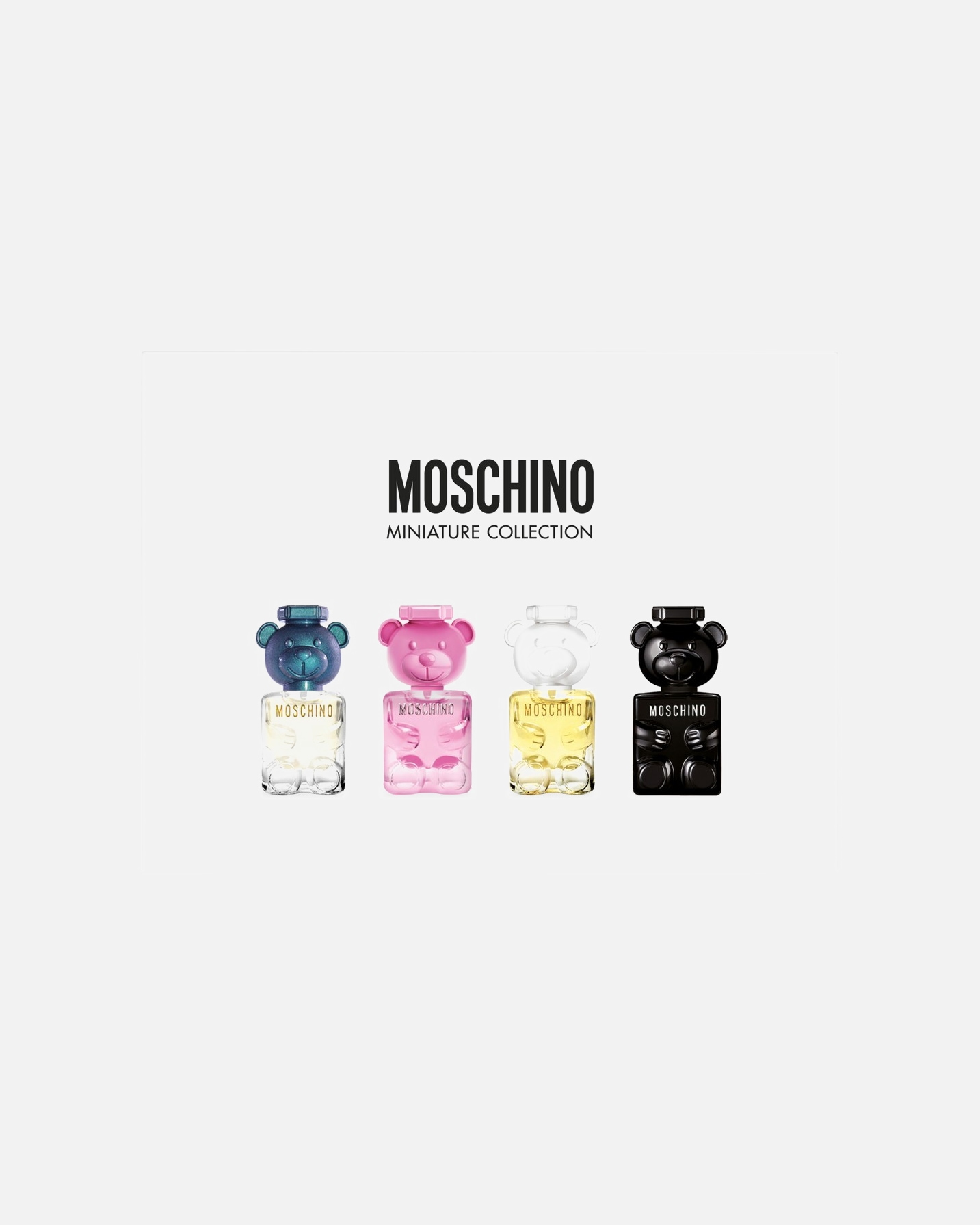 Súprava vôní pre Unisex Moschino Toy 2 Miniature Collection 1 ks