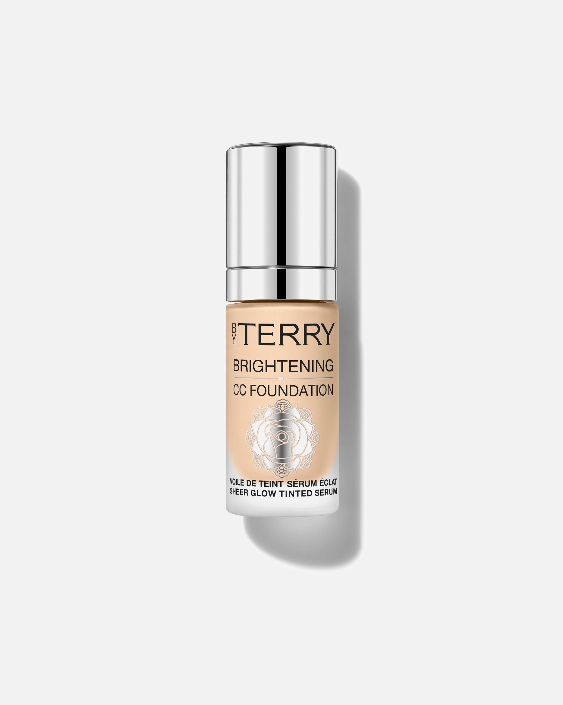 Podklad pre Unisex By Terry Baume de Rose Rozjasňujúca podkladová báza s Pleťovým sérom BRIGHTENING CC FOUNDATION 4W 3N