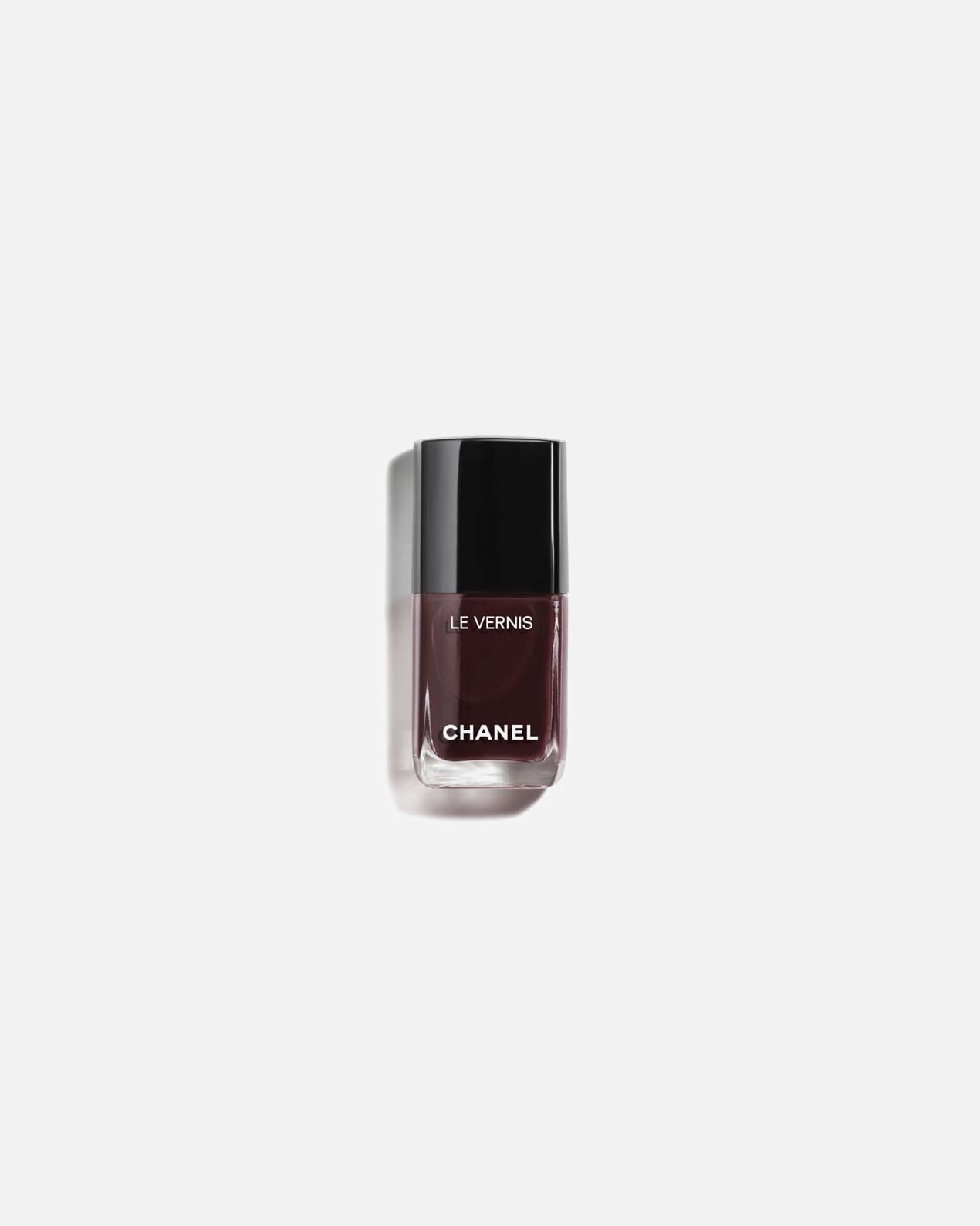 Lak na nechty pre Pre ženy CHANEL LE VERNIS DLHOTRVÁCNY LAK NA NECHTY 155 ROUGE NOIR
