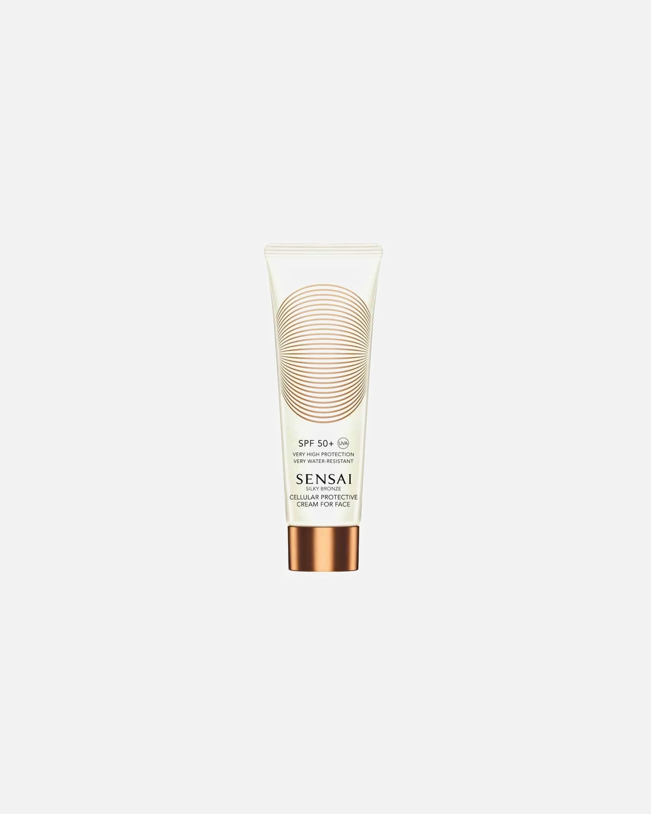 Krém na opaľovanie pre Unisex SENSAI Silky Bronze Silky Bronze Cellular Protective Cream For Face SPF 50+ 50 ml