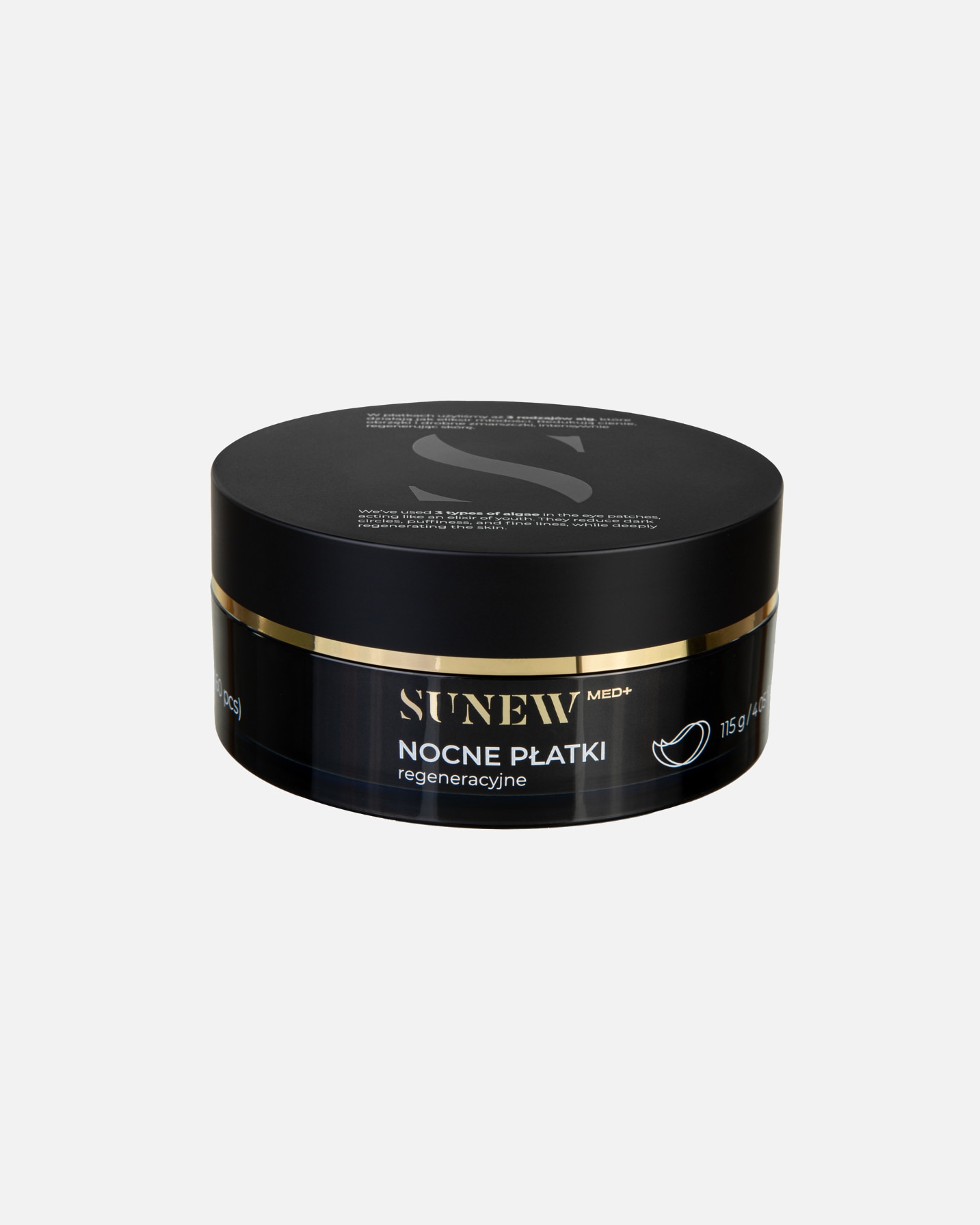 Vankúšiky pod oči pre Unisex Sunewmed+ ESSENCE+ Intenzívne nočné regeneračné vankúšiky 60 kus