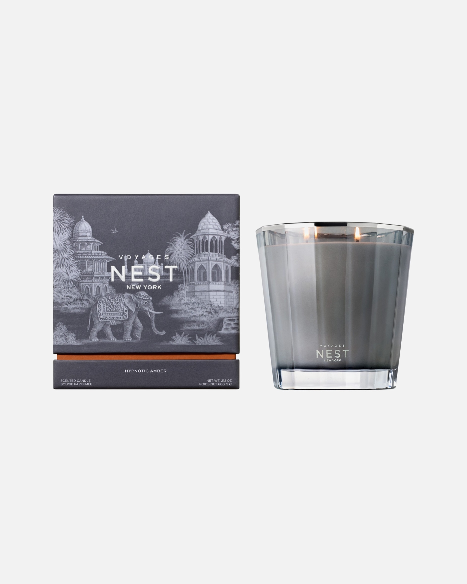Sviečka pre Unisex NEST NEW YORK Default Brand Line Voyages Hypnotic Amber 600 g