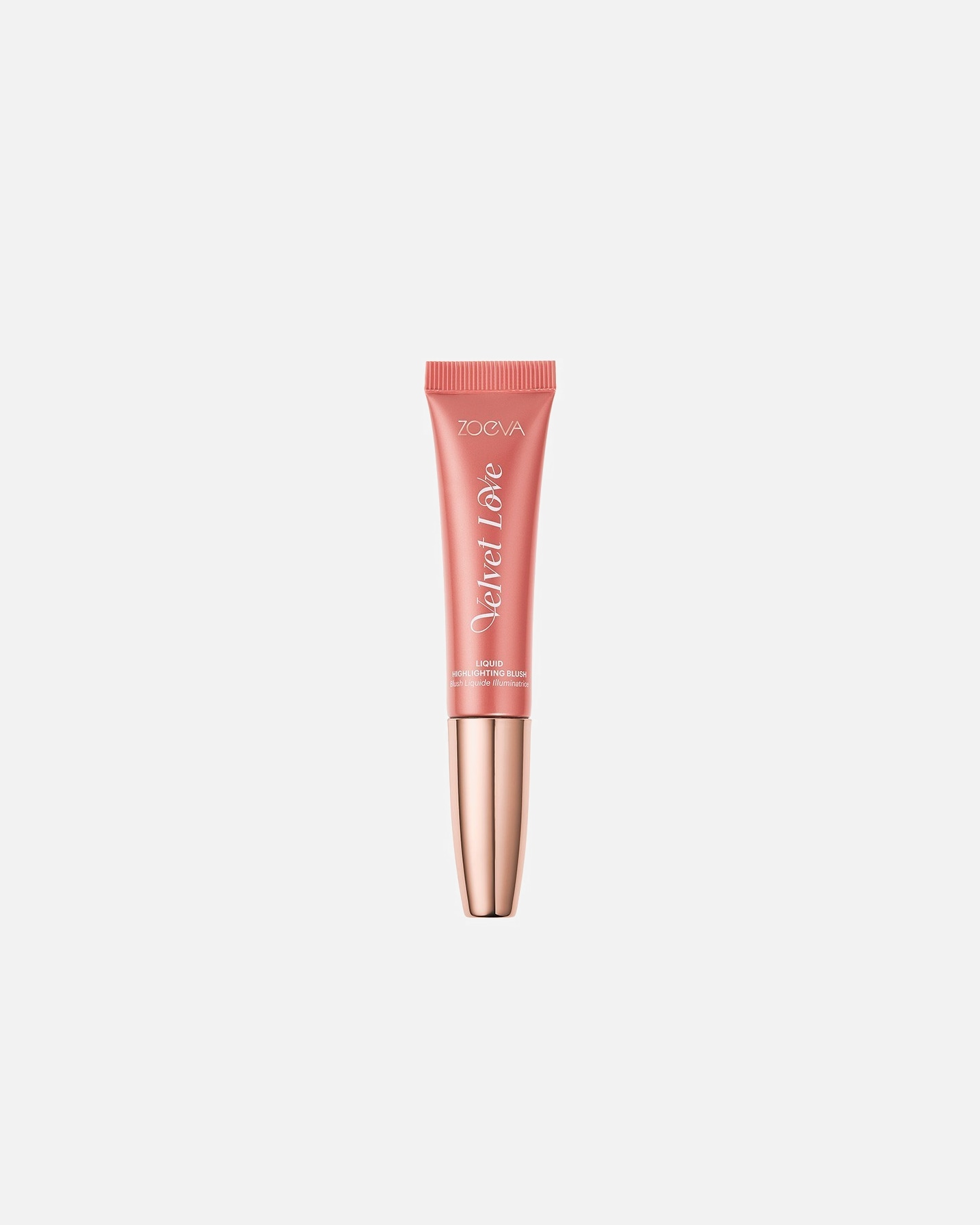 Rozjasňovač pre Unisex ZOEVA Velvet Love Liquid Highlighting Blush 1 ks