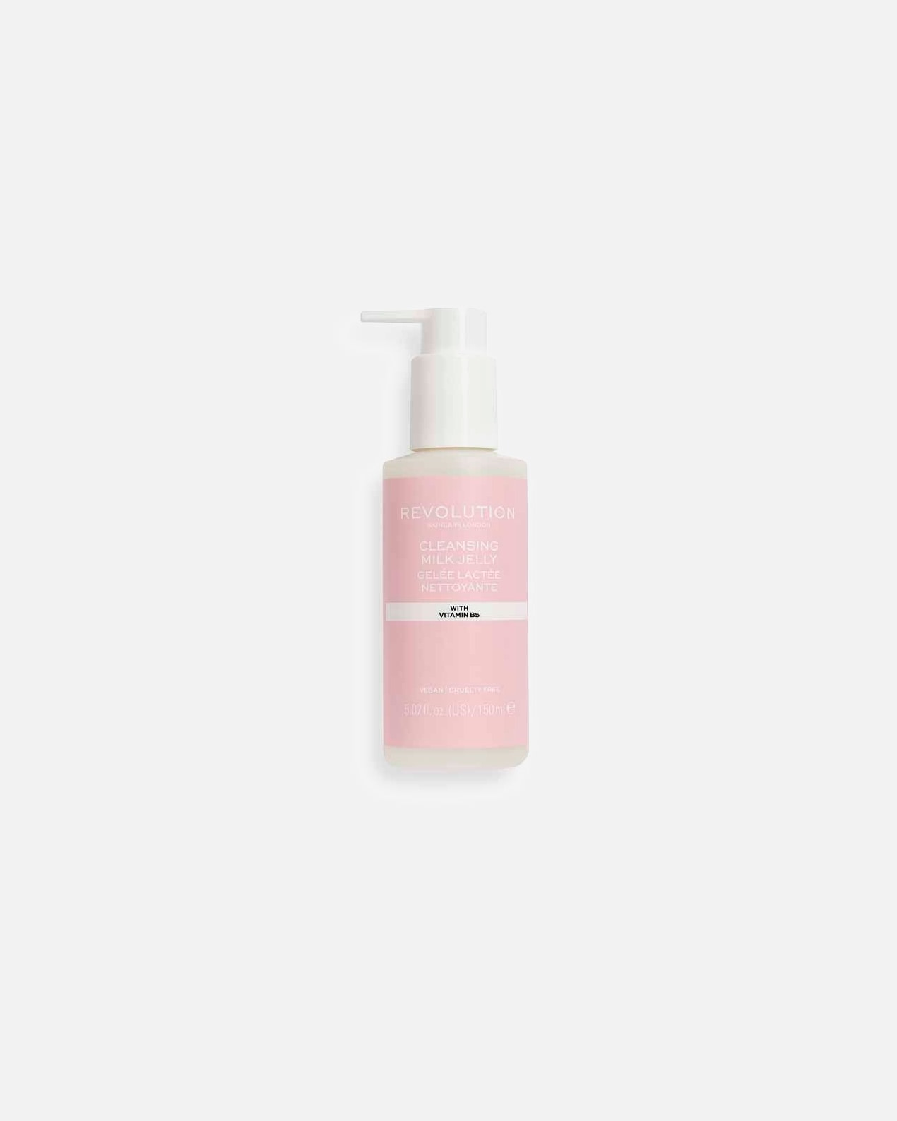 Čistiaci gél pre Unisex Revolution Skincare Cleansing Milk Jelly 150 ml