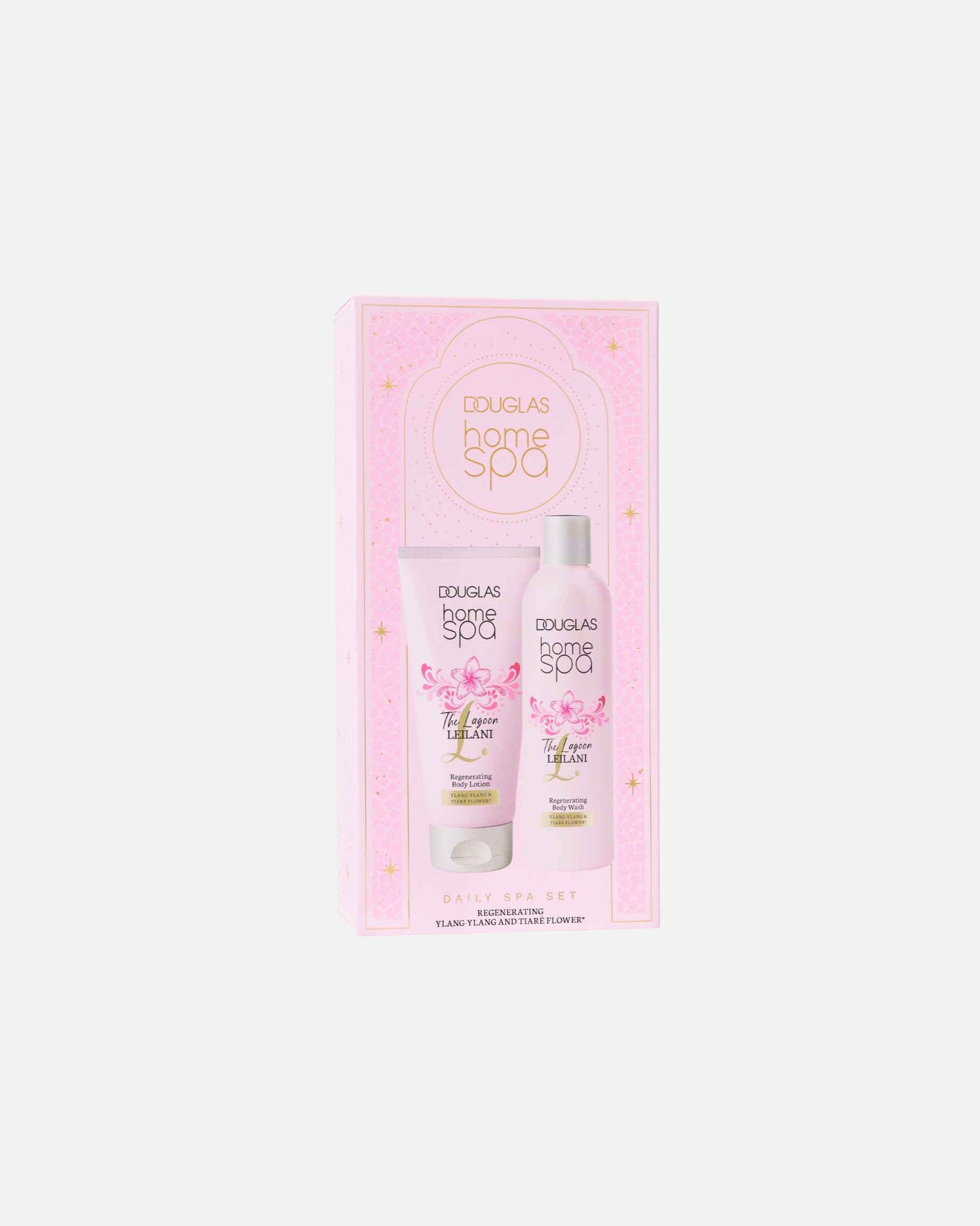 Súprava na starostlivosť o telo pre Pre ženy Douglas Collection Home Spa Daily Spa Set The Lagoon Leilani 1 kus