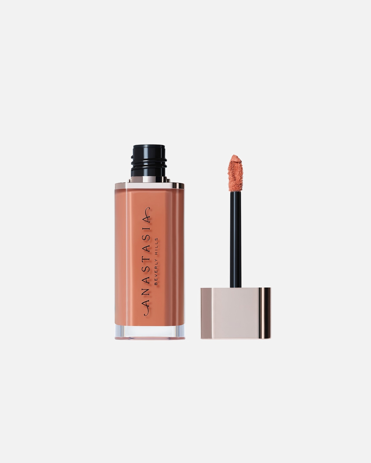 Lesk na pery pre Unisex Anastasia Beverly Hills Lip Velvet PEACH AMBER