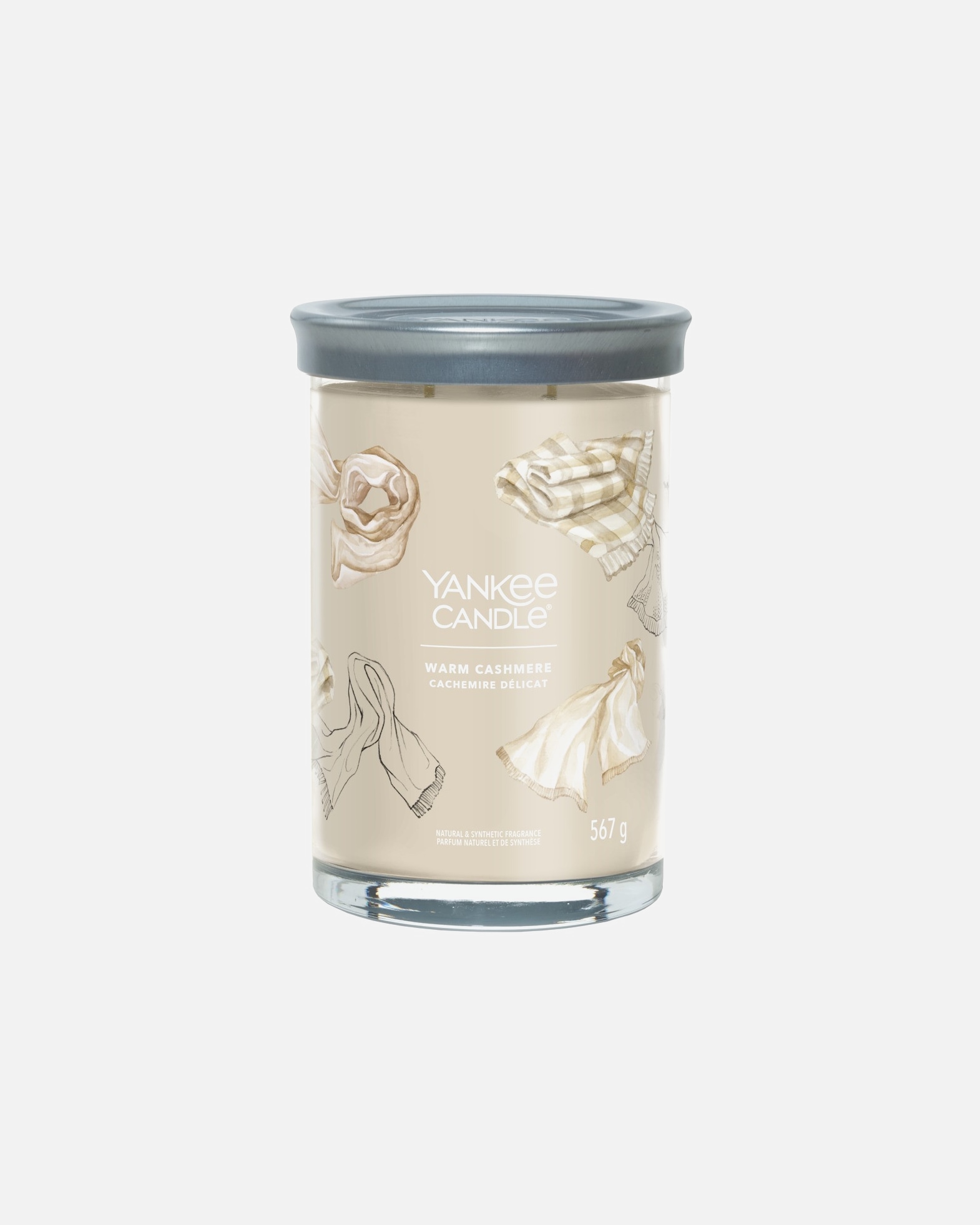 Sviečka pre Unisex YANKEE CANDLE Velký tumbler 2knoty/Warm Cashmere 567 g - Signature Tumbler