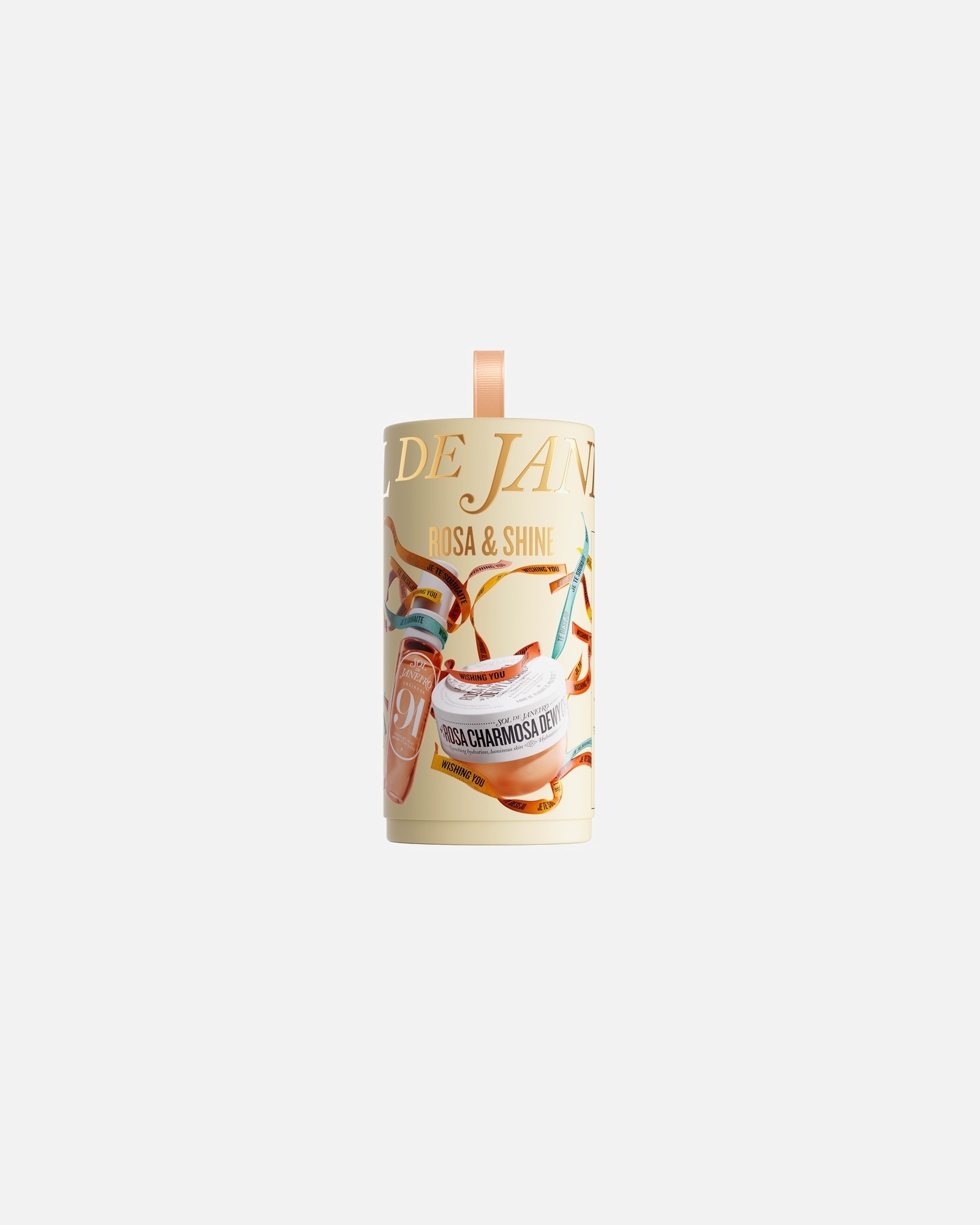 Súprava na starostlivosť o telo pre Unisex Sol de Janeiro Rosa Charmosa Rosa & Shine 1 kus