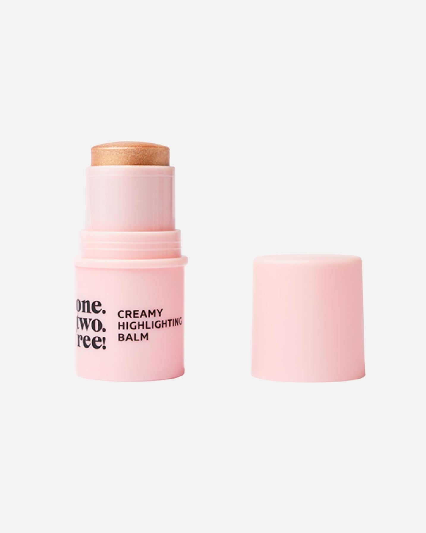 Rozjasňovač pre Unisex one.two.free! Creamy Highlighting Balm 01 - GOLDEN