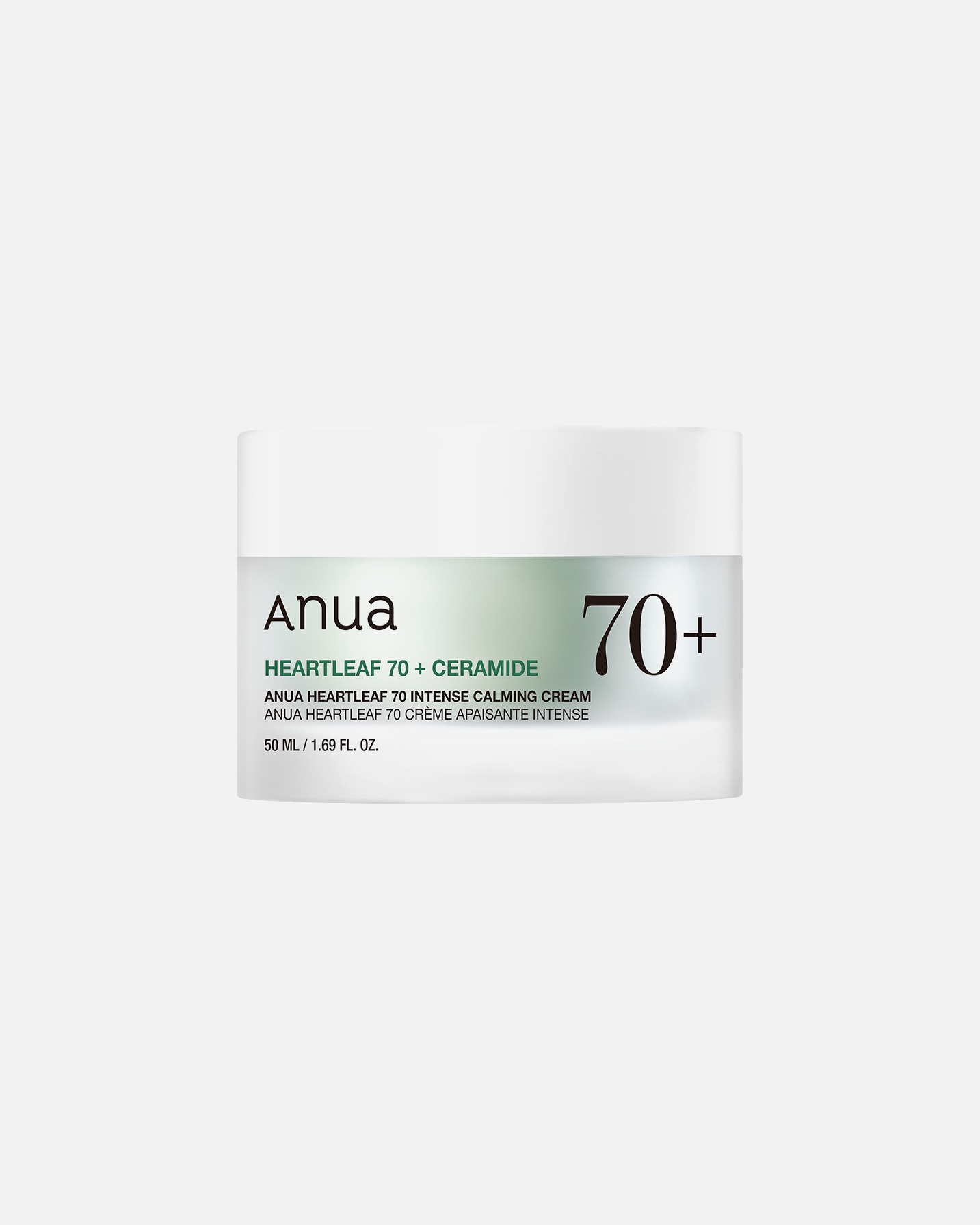 Krém na tvár pre Unisex Anua Heartleaf Heartleaf 70 Intense Calming Cream_EU 50 ml