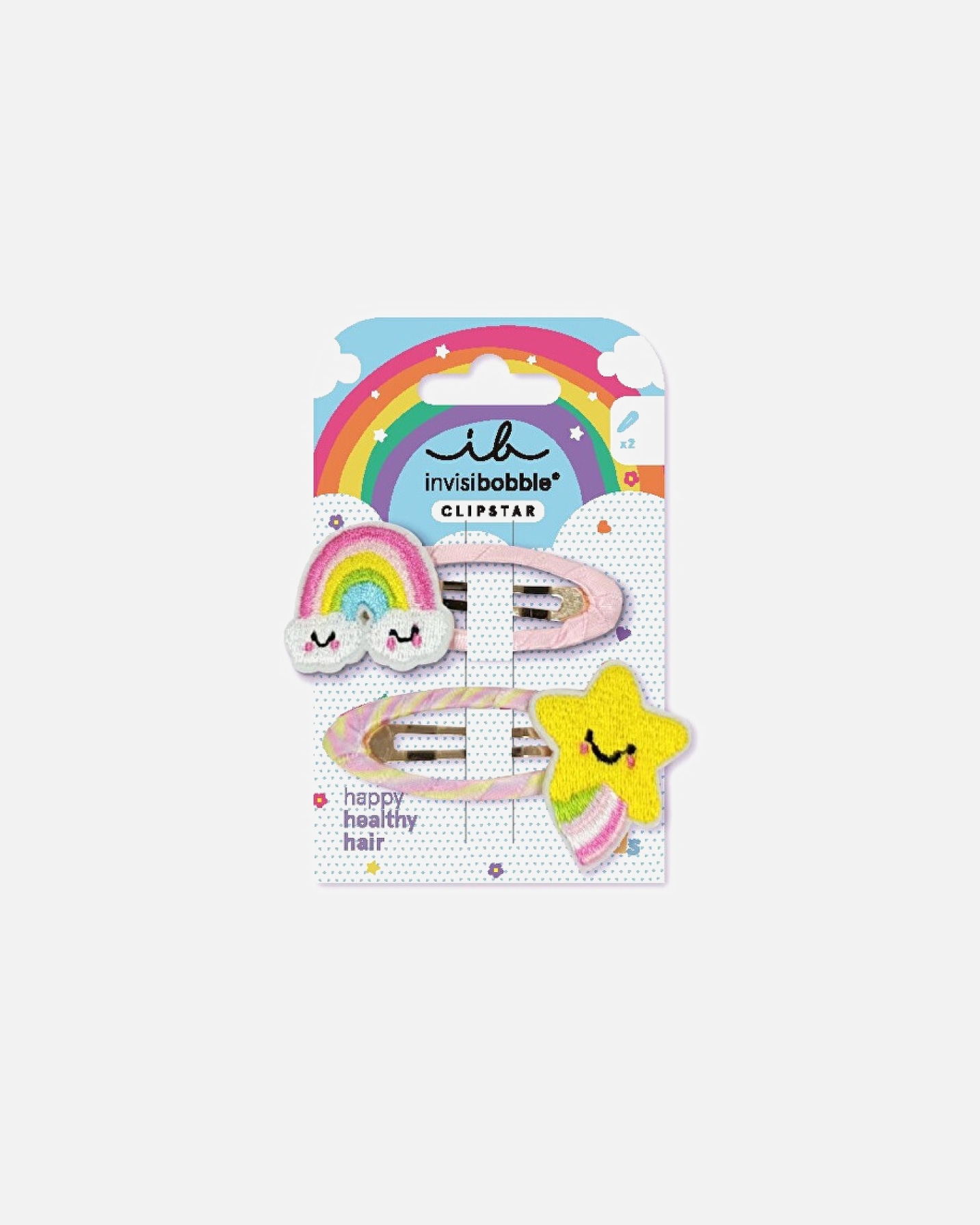 Spona do vlasov pre Unisex Invisibobble Clipstar SNAP CLIP KIDS Happy Sky 1 kus