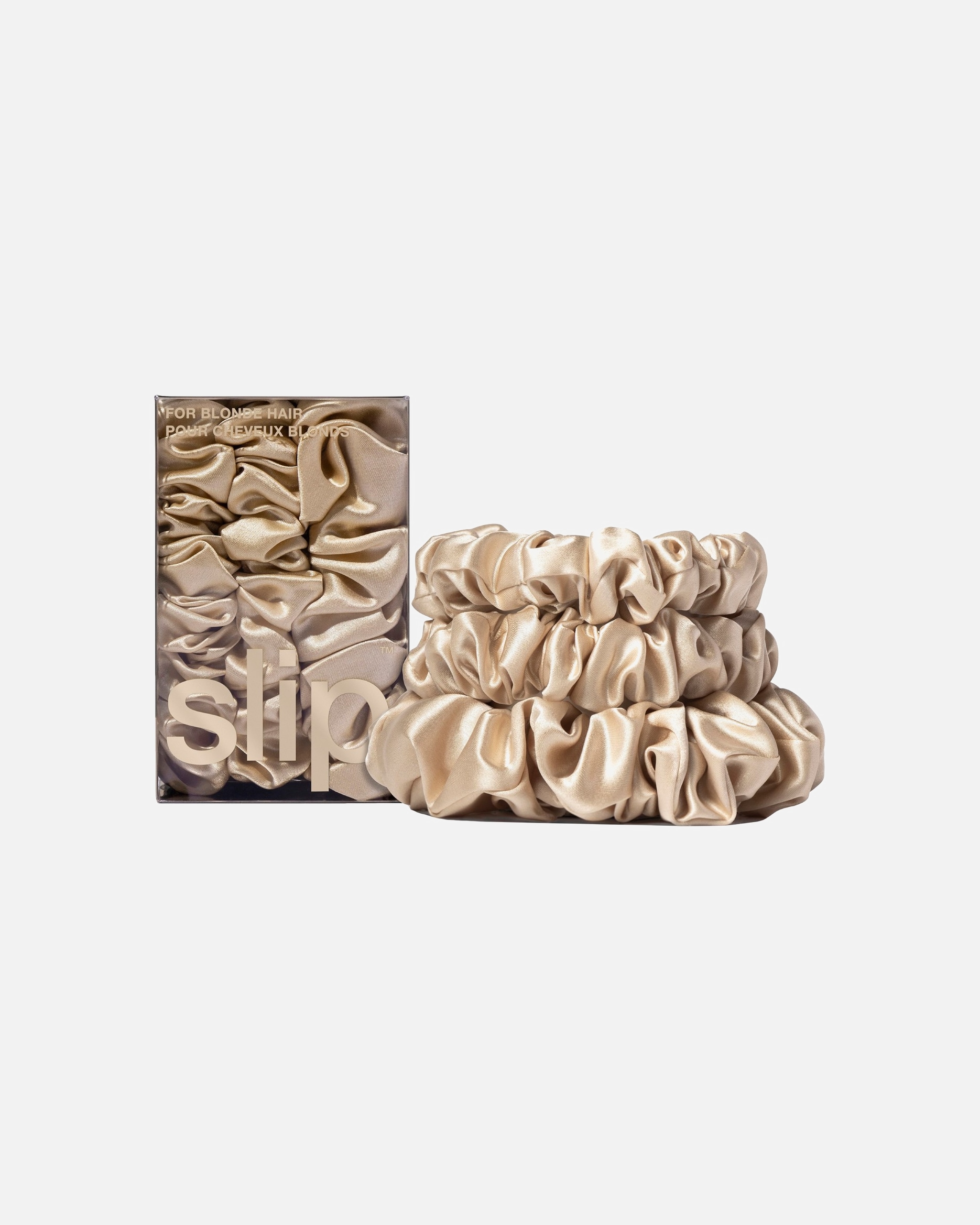 Ozdoby do vlasov pre Unisex Slip Back to Basics Assorted Scrunchies - Light Brown Back to Basics Assorted Scrunchies - Light Brown