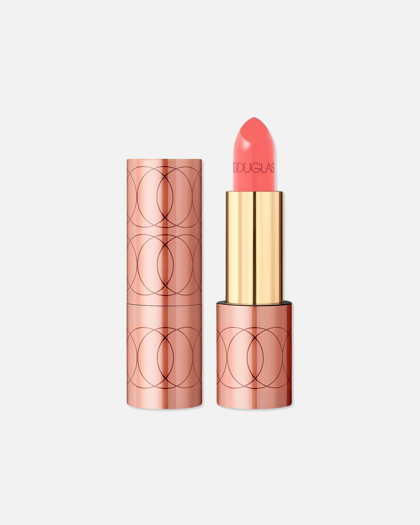 Rúž na pery pre Unisex Douglas Collection Make-Up Absolute Satin Lipstick č. 6 - Pretty Coral