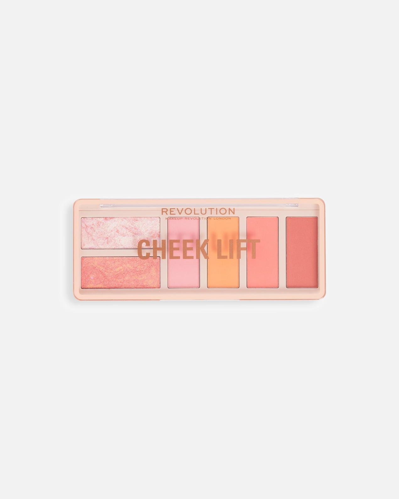 Lícenka pre Unisex REVOLUTION Cheek Lift Palette Pink Energy