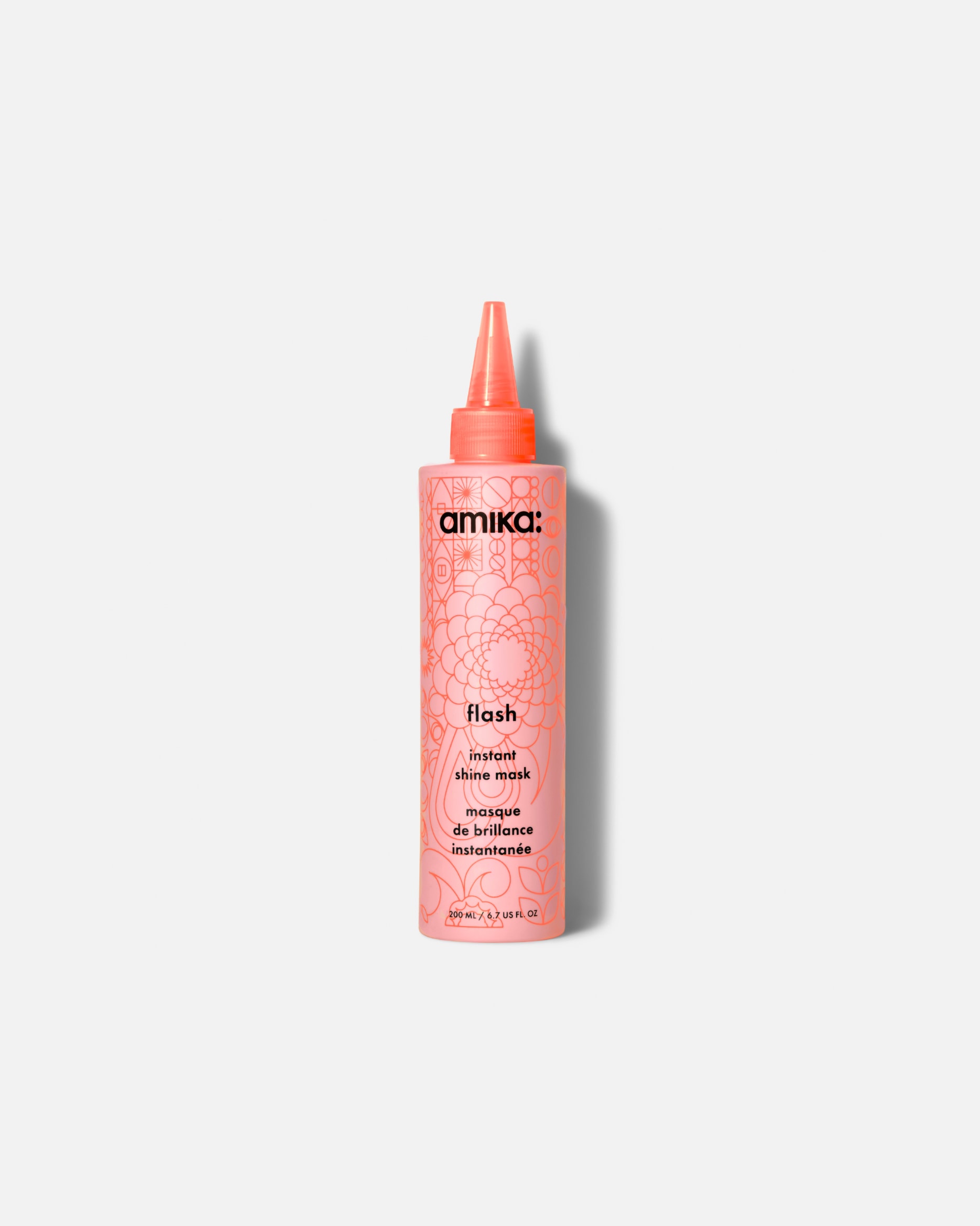 Vlasová kúra pre Unisex Amika Shine flash instant shine mask 200 ml