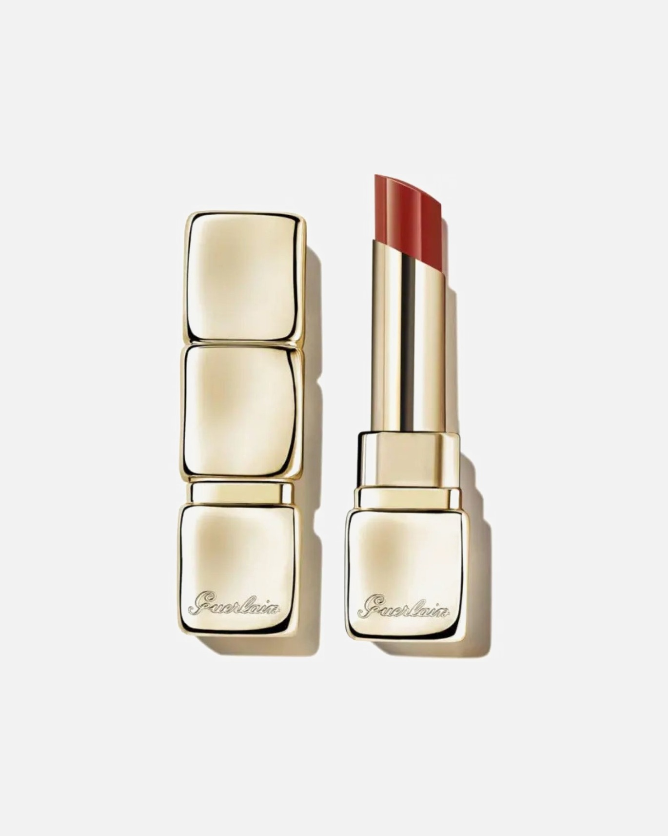 Rúž na pery pre Unisex Guerlain Kisskiss Shine Bloom 509 - WILD KISS