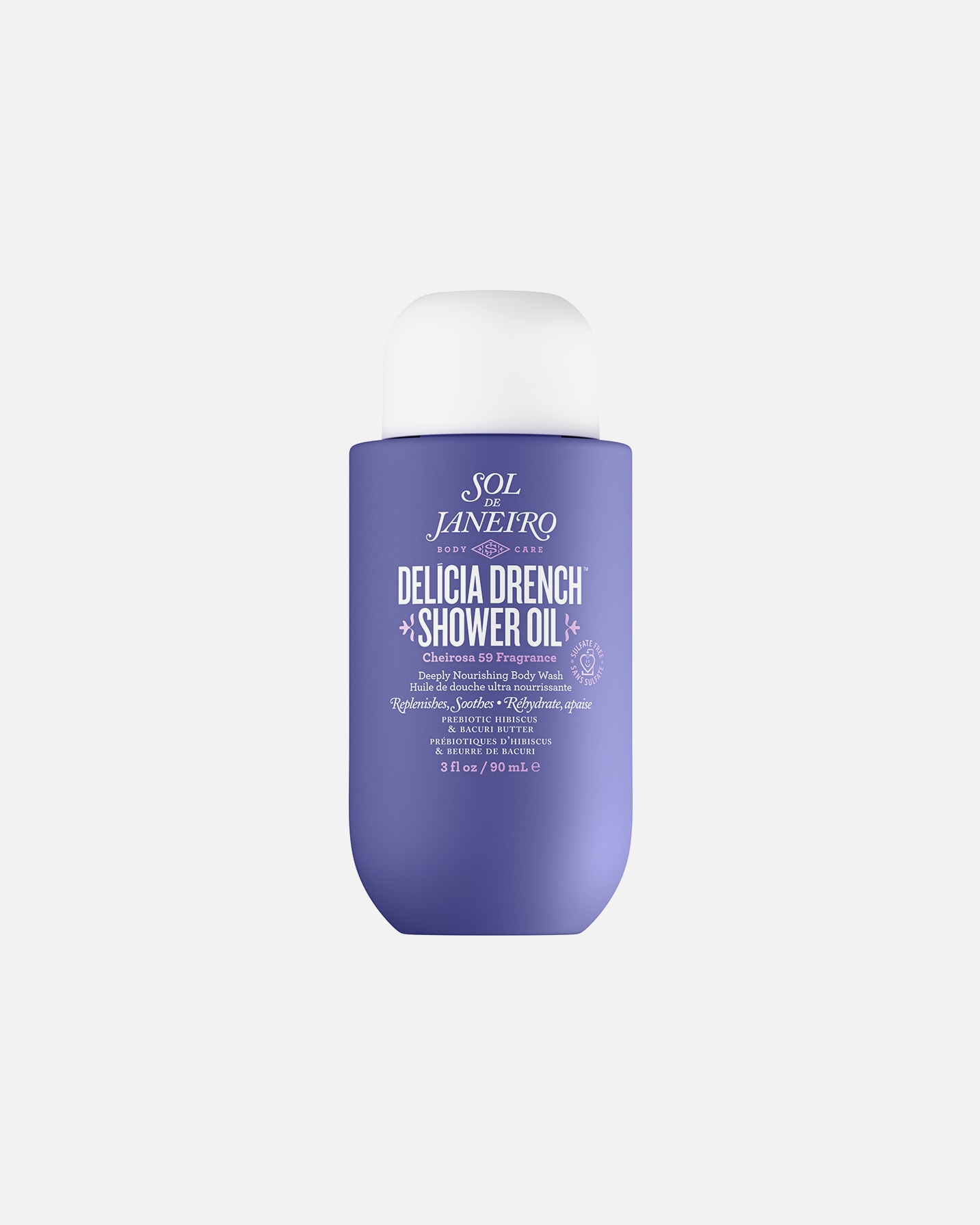 Sprchový olej pre Pre ženy Sol de Janeiro Delícia Drench Shower Oil 90 ml