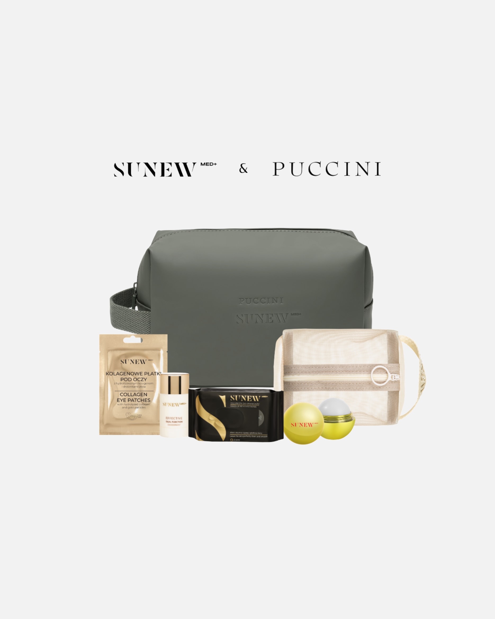 Cestovná súprava pre Unisex Sunewmed+ Travel Beauty Set SUNEWME+ x PUCCINI 1 kus
