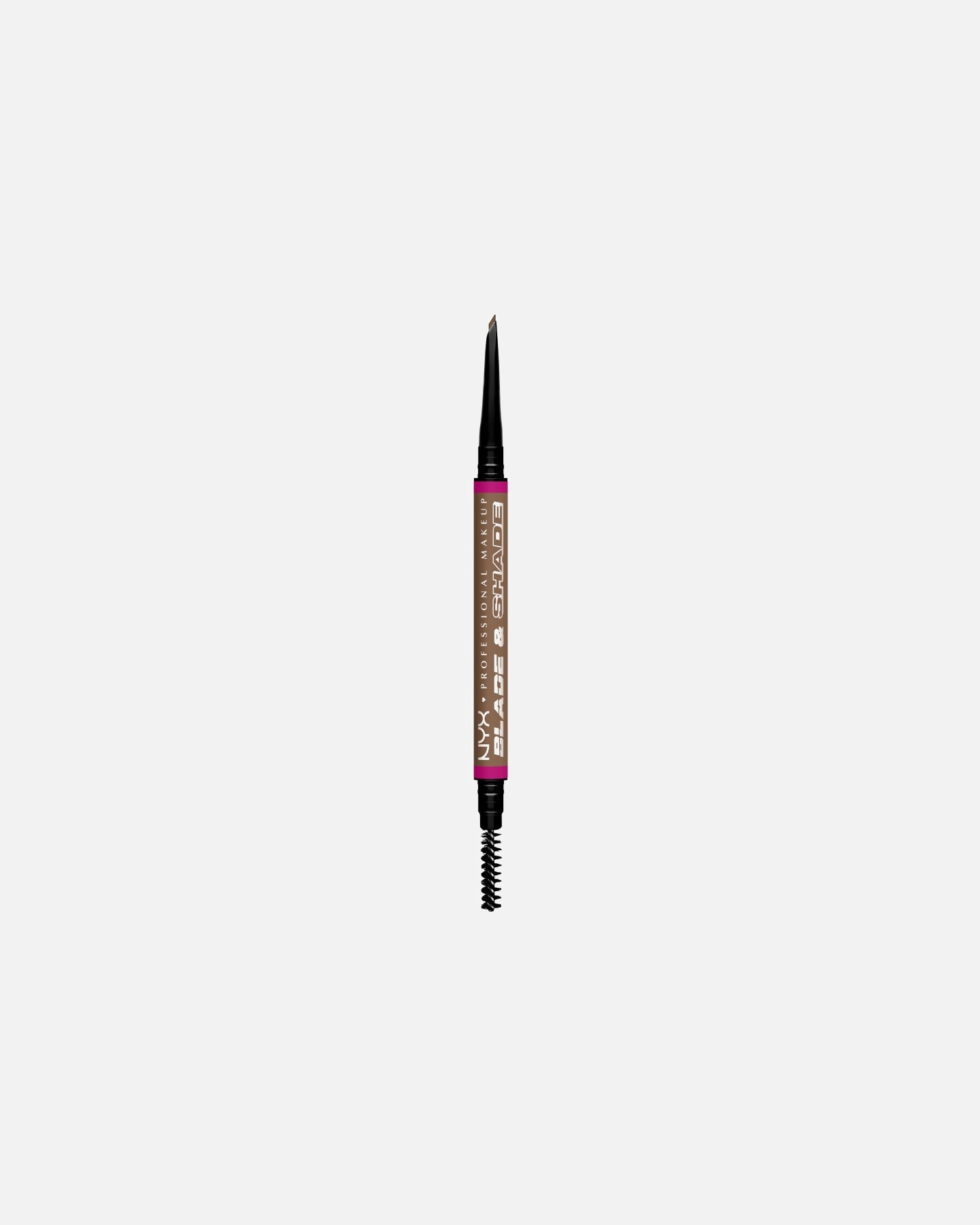 Ceruzka na obočie pre Unisex NYX Professional Makeup Blade & Shade, Dual Edge Brow Pencil Taupe