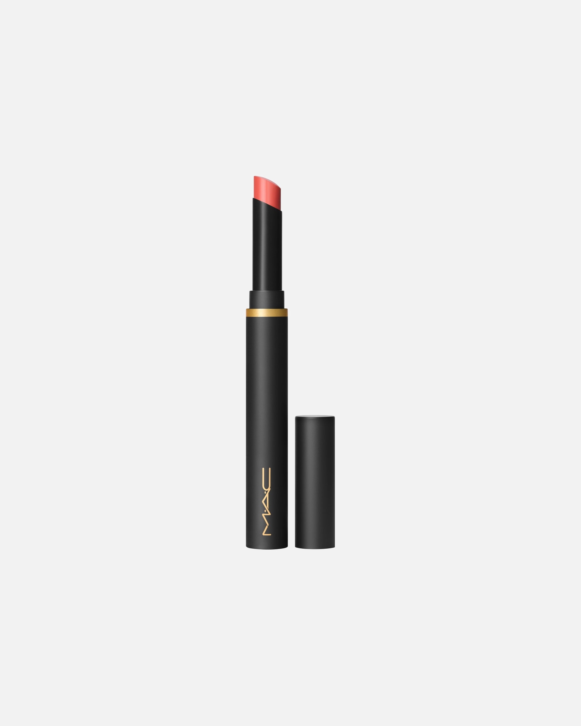 Rúž na pery pre Unisex MAC Powder Kiss Velvet Blur Slim Stick Gingerella