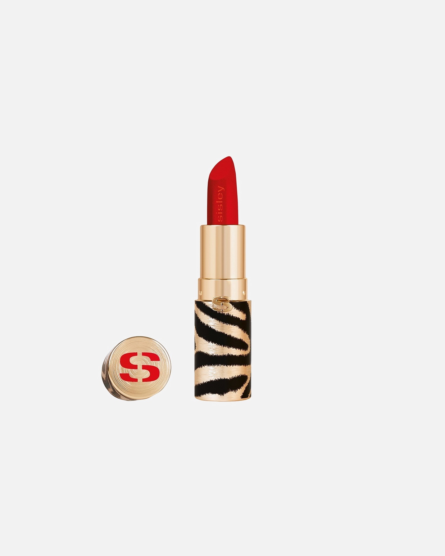 Farba na pery pre Unisex Sisley Viky Raders' Sommer Must-Haves PHYTO-ROUGE VELVET 41 - ROUGE FLAME