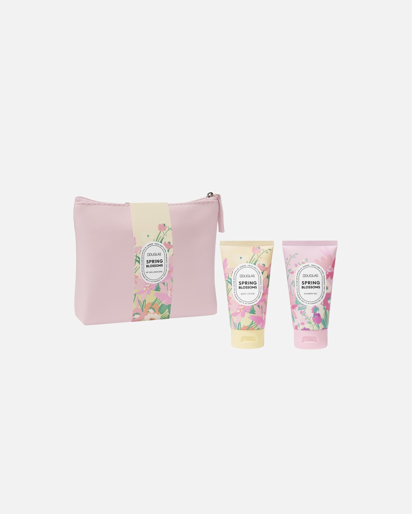 Súprava na starostlivosť o telo pre Unisex Douglas Collection Seasonal Spring Blossoms Wellness bag 1 kus