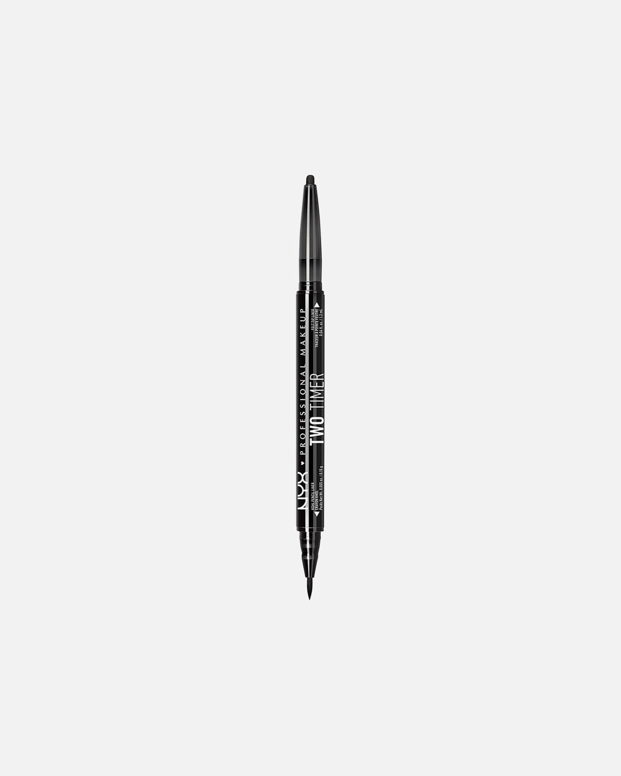 Očné linky pre Unisex NYX Professional Makeup Two Timer Dual Ended Eyeliner 01 - Jet Black