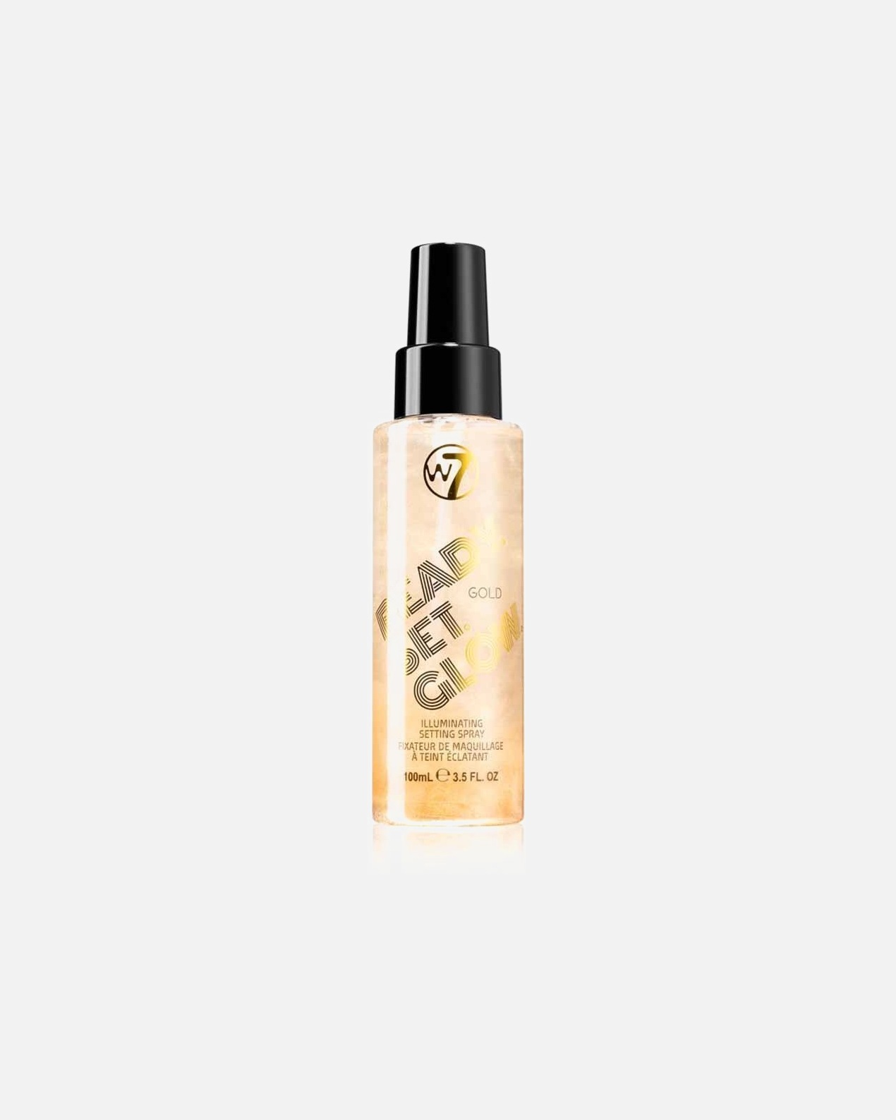 Sprej na tvár pre Unisex W7 Ready Set Glow Gold